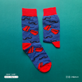 Mustache Fez Socks